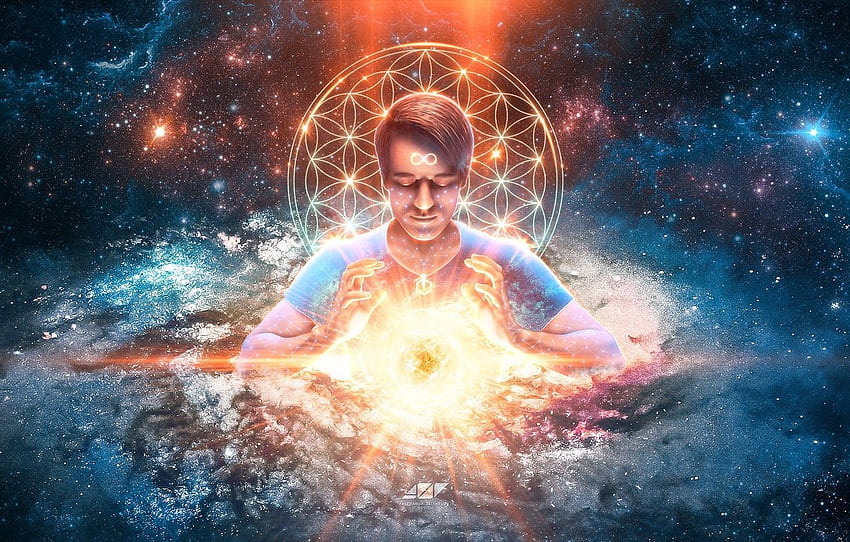 Energy, The Sun, Space, Light, Serenity - ÐÐµÐ´Ð¸ÑÐ°ÑÐ¸Ñ ÐÐ±Ð¾Ð¸ - & Background, Spiritual Energy HD wallpaper